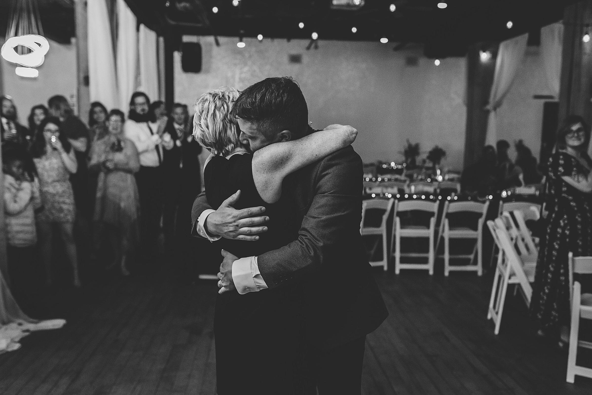 Omaha Wedding; Reception at Vintage Ballroom in the Old Market; Photographed by Juliana Montane Photography