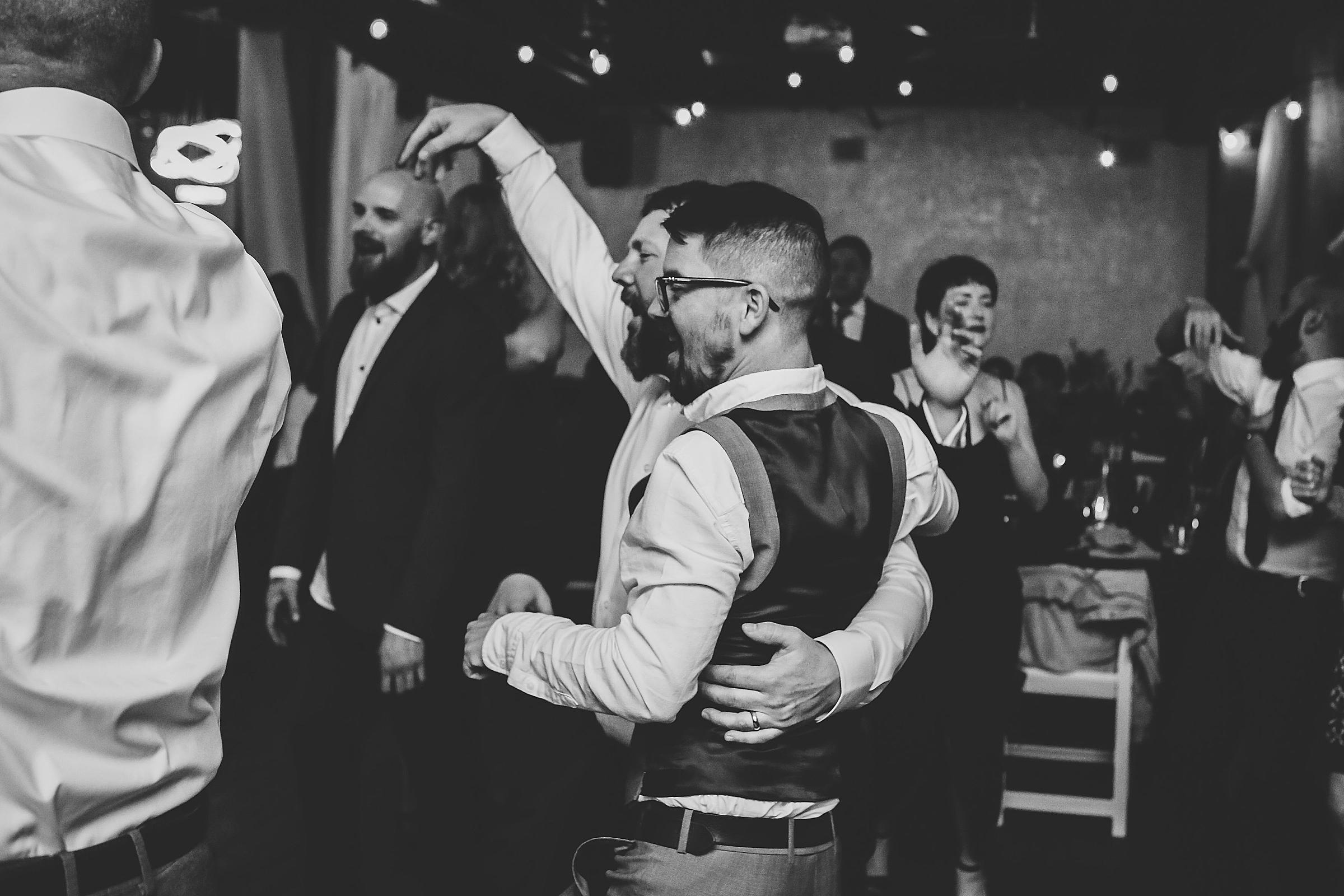 Omaha Wedding; Reception at Vintage Ballroom in the Old Market; Photographed by Juliana Montane Photography