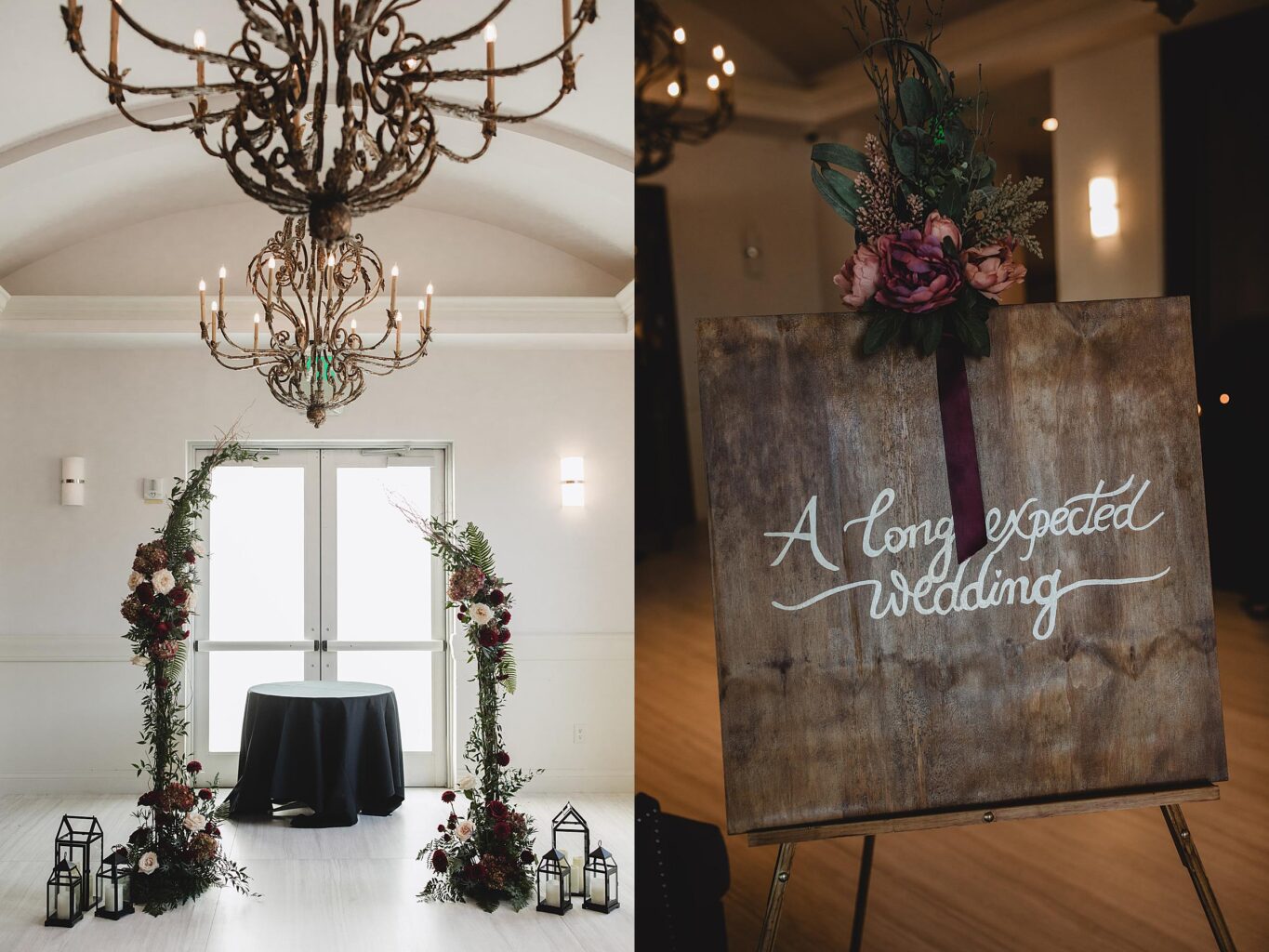 Lord of the Rings inspired wedding ceremony in sarasota, florida. Photographed by Juliana Montane Photography.